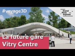 Lire la suite à propos de l’article vitry-sur-seine france,La future gare Vitry Centre